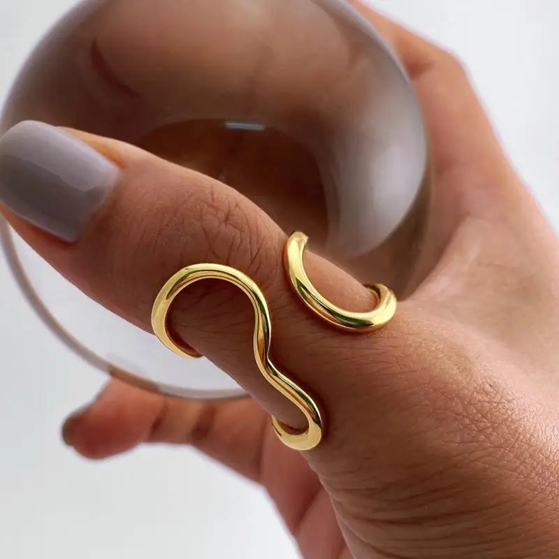 Aurea Ring (from "aurea," meaning golden)