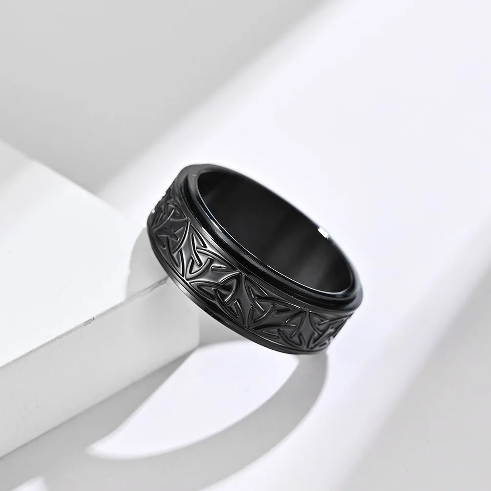Valknut Spinner Ring
