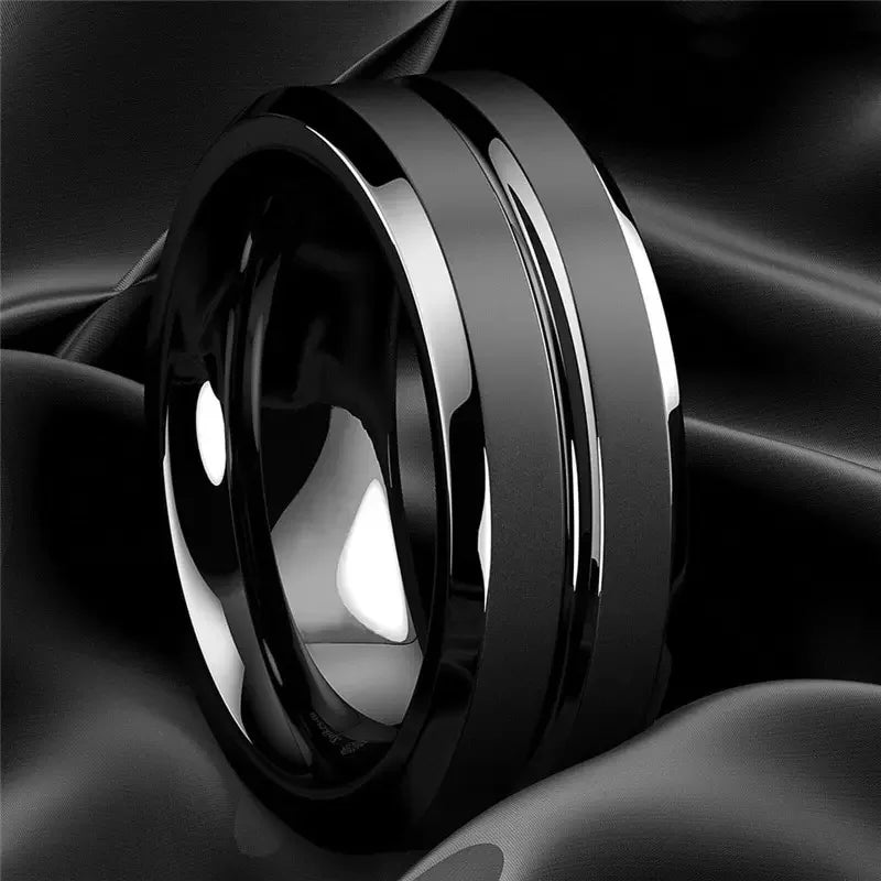 Vanguard Matte Groove Ring