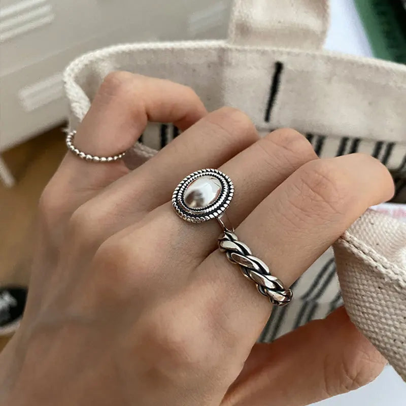 Silver Loop Ring