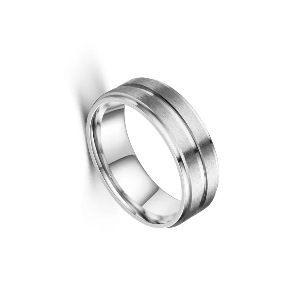 Vanguard Matte Groove Ring