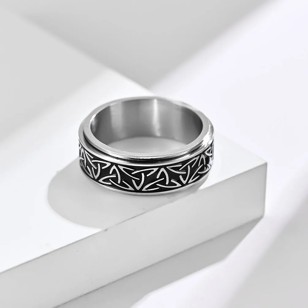 Valknut Spinner Ring