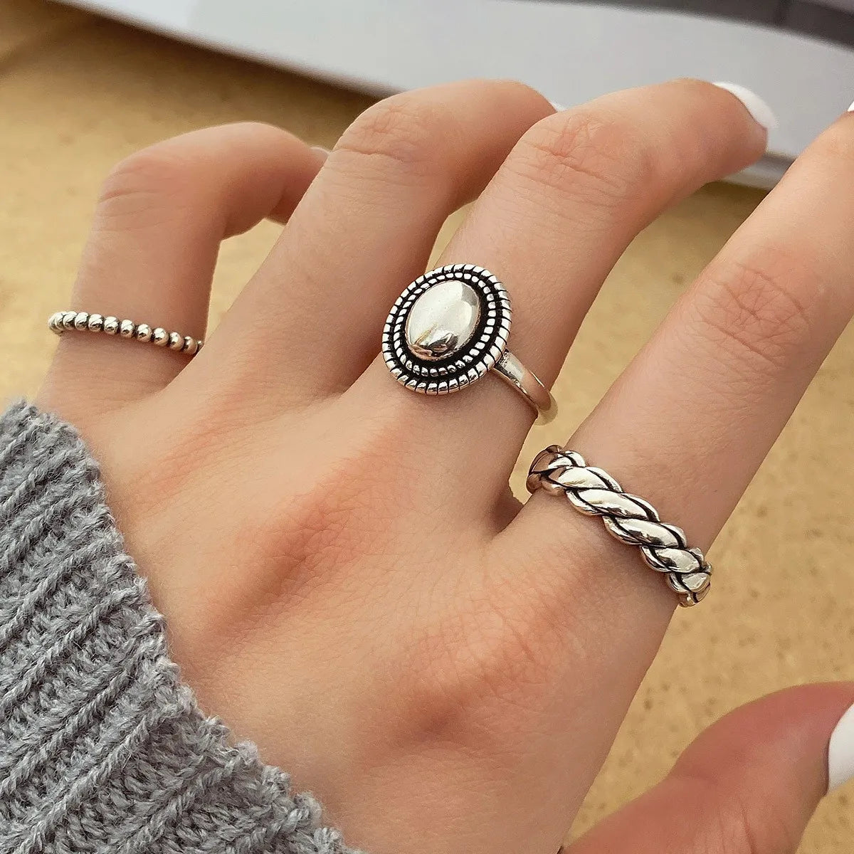 Silver Loop Ring