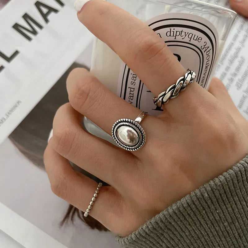 Silver Loop Ring